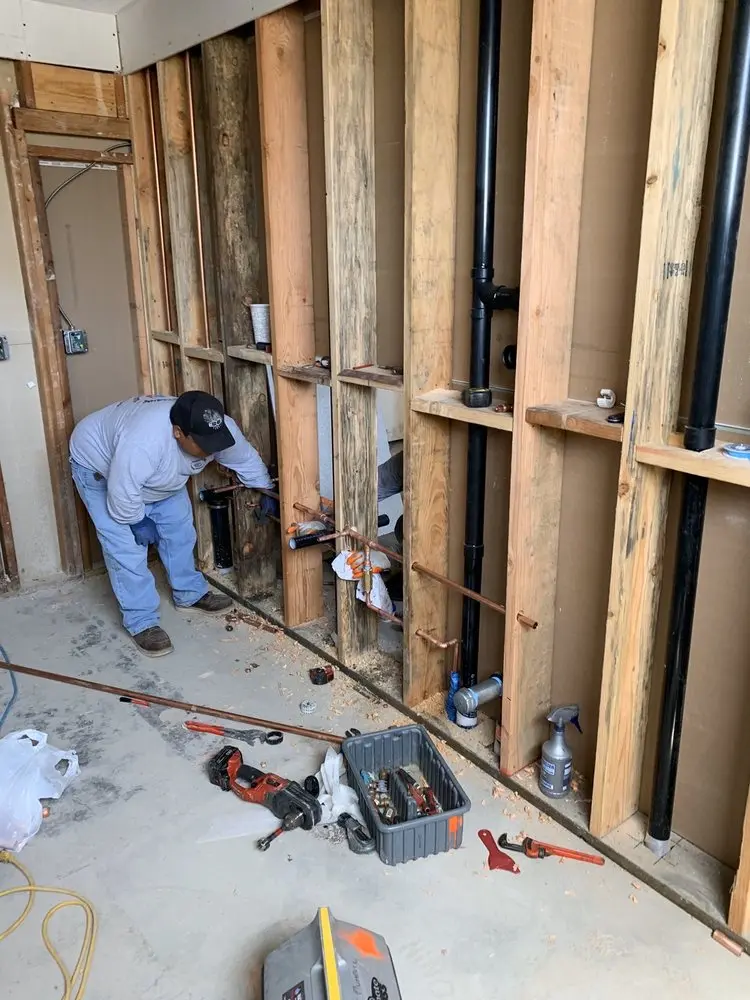 Commercial rough-in plumbing for Gas Line Repair in Eglin Village